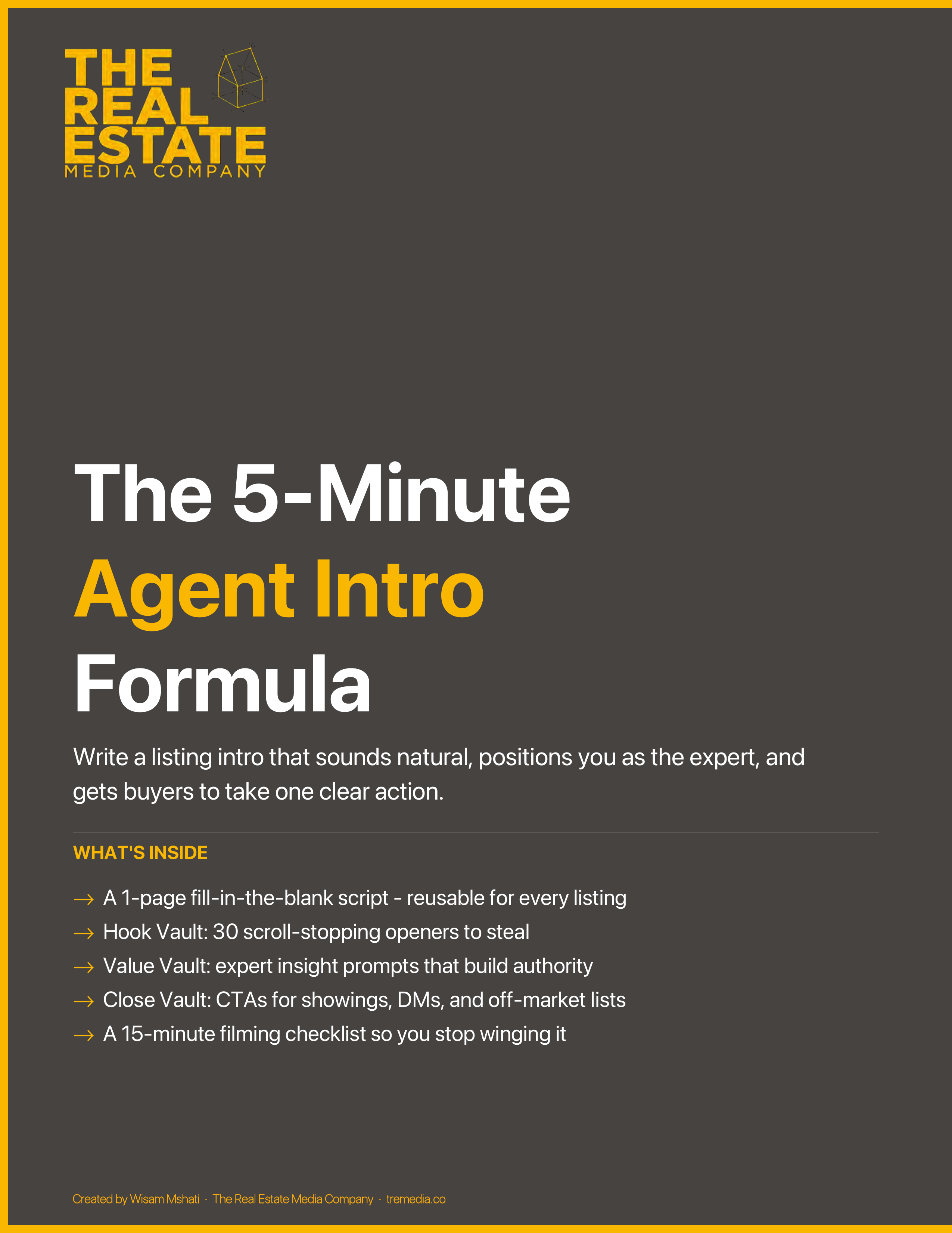 Formula cover page